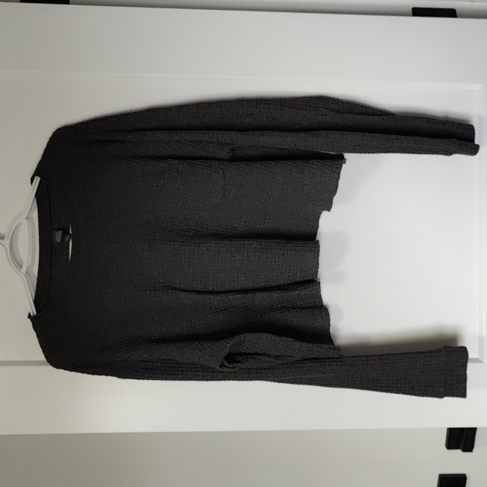 Wild Fable Waffle Knit Crop Long Sleeve